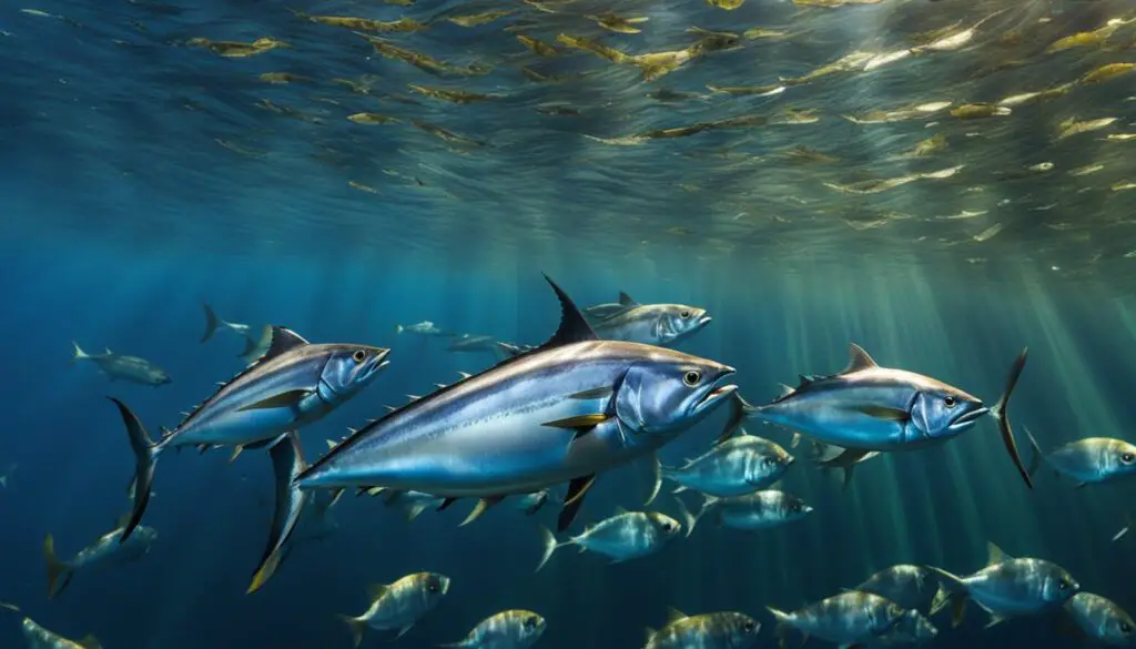 juvenile bluefin tuna