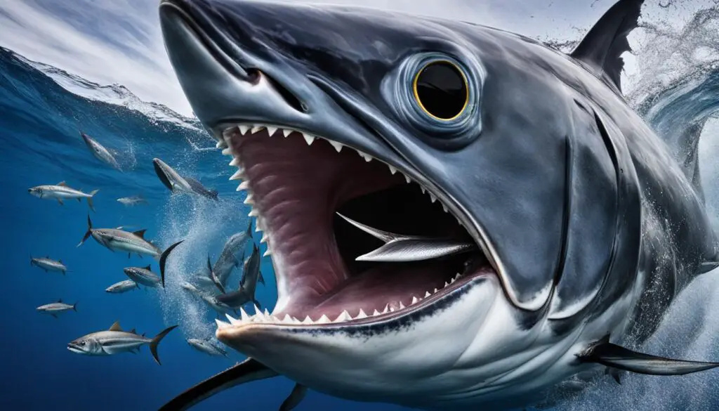 predatory adaptations of bluefin tuna