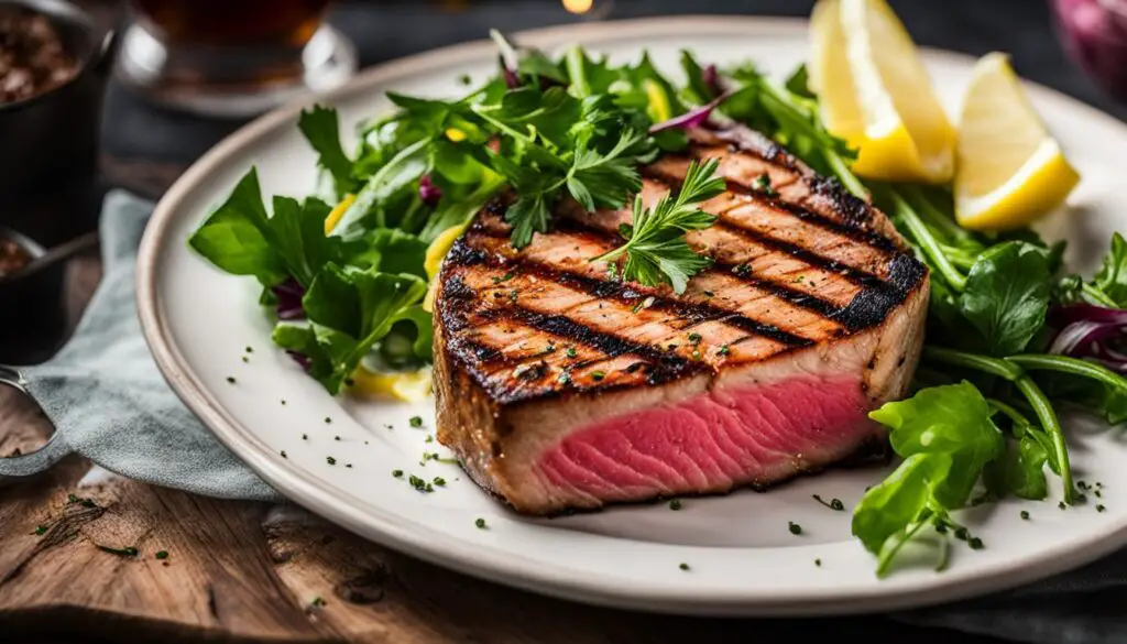 grilled tuna steak recipe