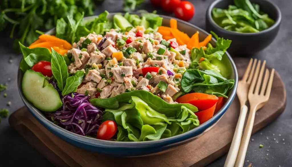 nutritional value of tuna salad