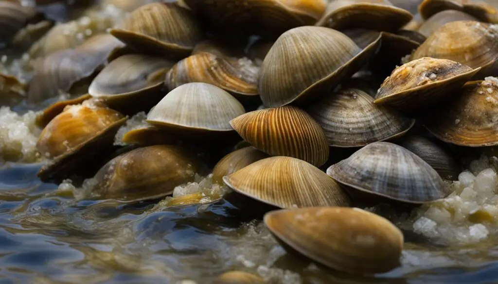 types of clam movement