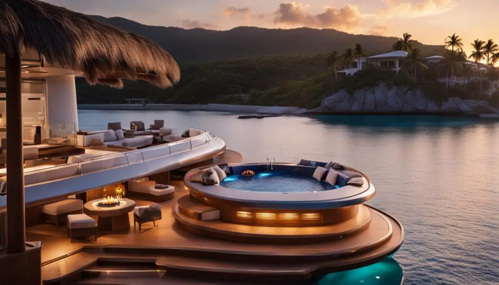 yacht amenities
