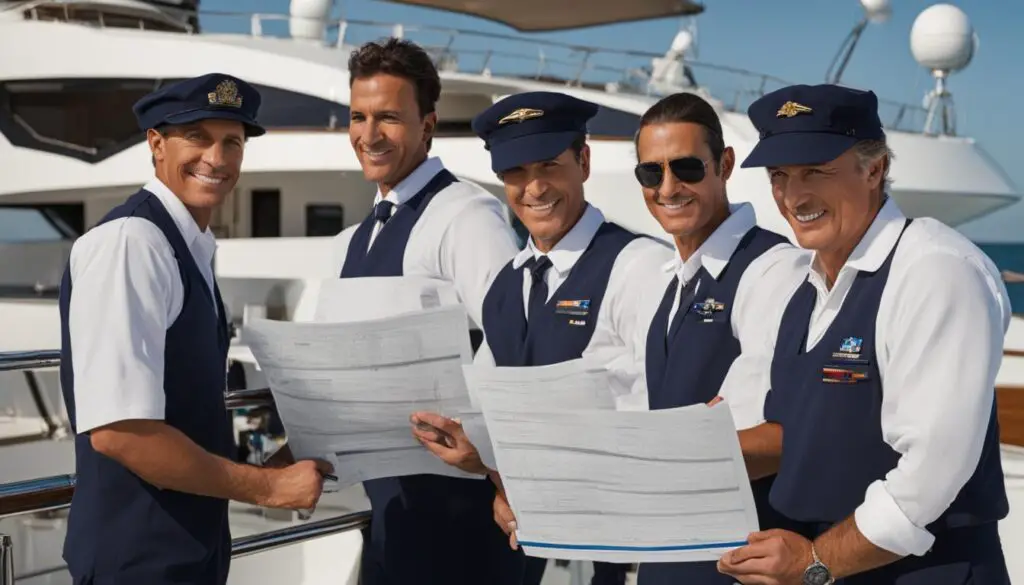 yacht interior crew salaries