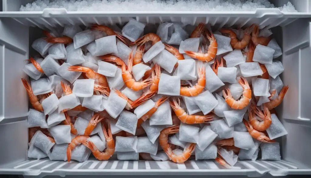 Freezing Shrimp for Extended Storage