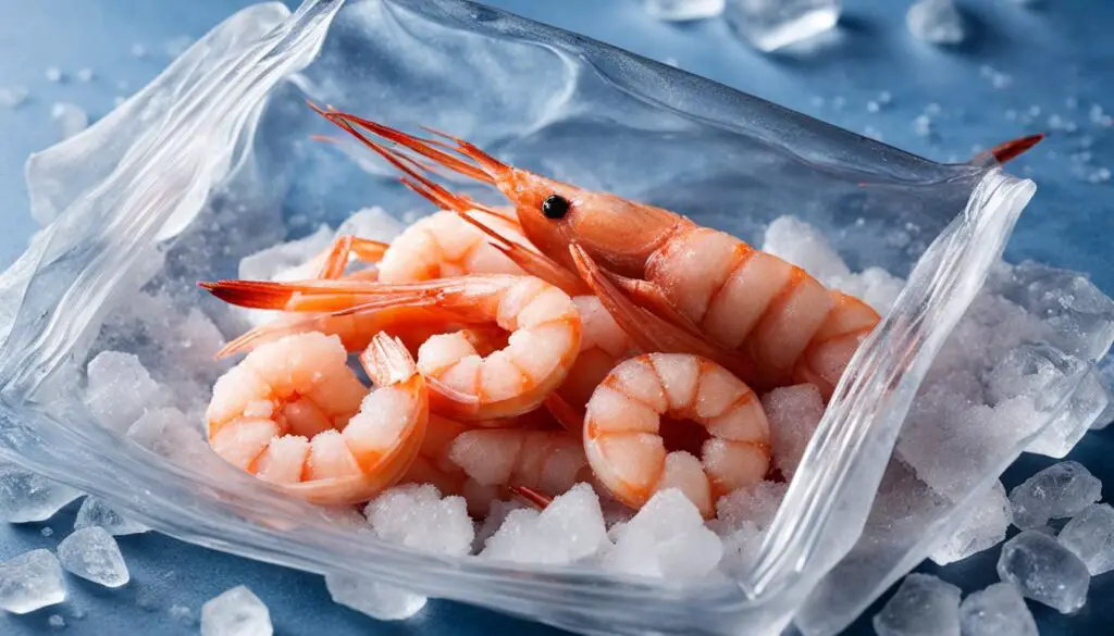 frozen cooked shrimp