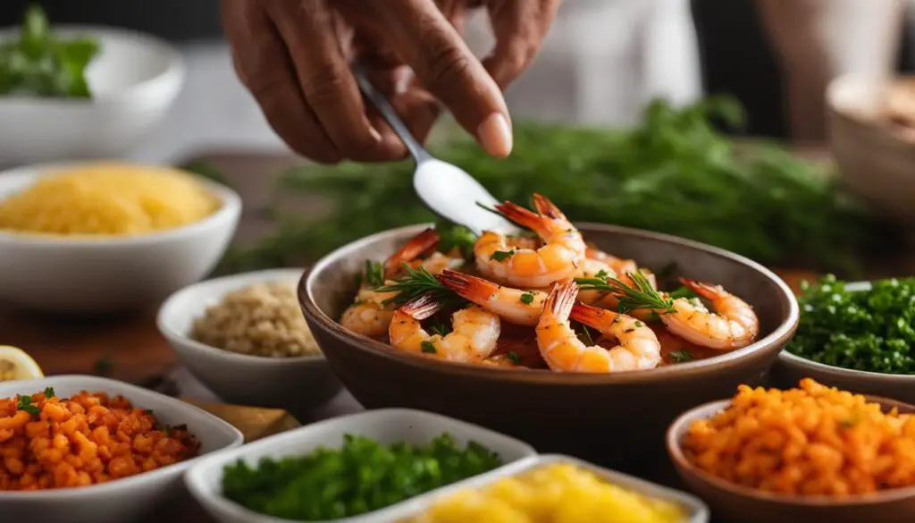 how to cook marinated shrimp